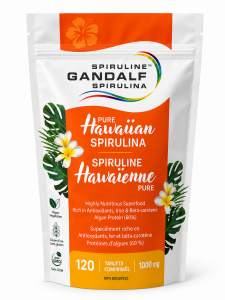 Spiruline hawaïenne Gandalf™ 120 comprimés / 1000mg